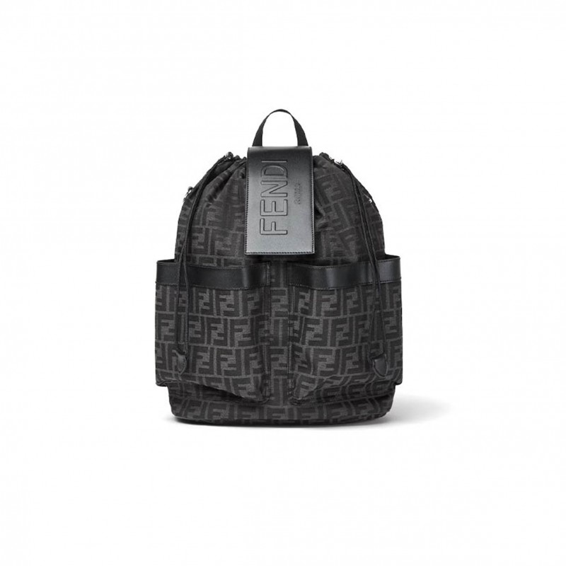 FENDI FF JACQUARD FENDI STRIKE MEDIUM 7VZ070AG0MF0NPN (41*30*16cm)