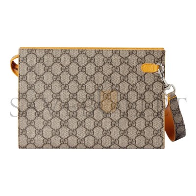 GUCCI BI-COLOR SMALL POUCH 768255 (26*18*6cm) GUCCI BI-COLOR SMALL POUCH 768255 (26*18*6cm)