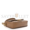 FENDI NAPPA FF WOVEN BAGUETTE BROWN (27*15*6.5cm) 