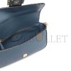 FENDI BAGUETTE LEATHER SHOULDER BAG (28*15*6.5cm) 