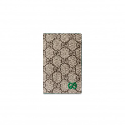 GUCCI GREEN INTERIOR GG LONG CARD CASE 768249 (15*12cm)