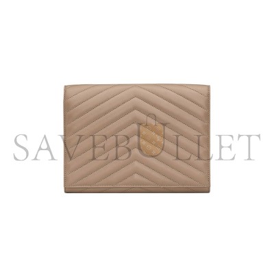 YSL CASSANDRE MATELASSÉ FLAP POUCH IN LAMBSKIN 759533AAA441722 (21*16*3cm) YSL CASSANDRE MATELASSÉ FLAP POUCH IN LAMBSKIN 759533AAA441722 (21*16*3cm)