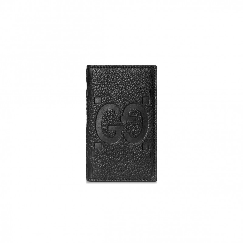 GUCCI JUMBO GG CARD CASE 739478 (15*12cm) GUCCI JUMBO GG CARD CASE 739478 (15*12cm)