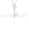 HERMÈS EVER CHAINE D'ANCRE LARIAT NECKLACE H118341B00ST