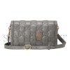 GUCCI SMALL GG MATELASSÉ LEATHER BAG 724529 (25.5*16*8.5cm)