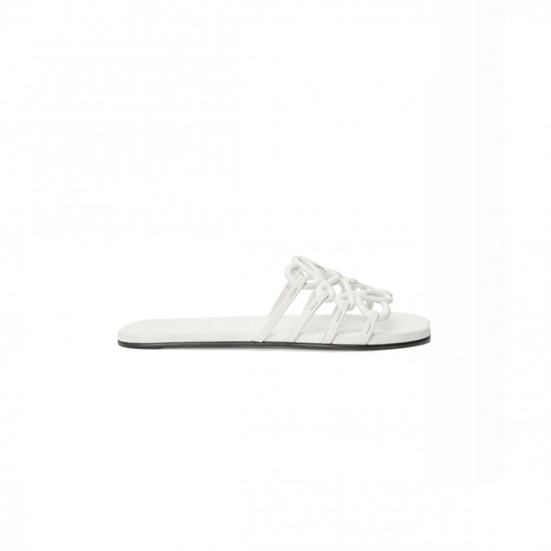 LOEWE PETAL ANAGRAM SLIDE IN SOFT CALFSKIN LLSP465X08 LOEWE PETAL ANAGRAM SLIDE IN SOFT CALFSKIN LLSP465X08