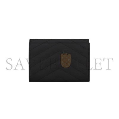 YSL CASSANDRE MATELASSÉ SMALL ENVELOPE WALLET IN GRAIN DE POUDRE LEATHER 414404BOW021000 (13.5*9.5*3cm) YSL CASSANDRE MATELASSÉ SMALL ENVELOPE WALLET IN GRAIN DE POUDRE LEATHER 414404BOW021000 (13.5*9.5*3cm)