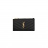 YSL CASSANDRE MATELASSÉ FRAGMENTS CARD CASE IN GRAIN DE POUDRE LEATHER 607915BOW011000 (13*8*2cm) YSL CASSANDRE MATELASSÉ FRAGMENTS CARD CASE IN GRAIN DE POUDRE LEATHER 607915BOW011000 (13*8*2cm)