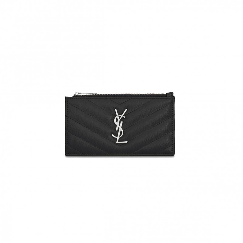YSL CASSANDRE MATELASSÉ FRAGMENTS CARD CASE IN GRAIN DE POUDRE LEATHER 607915BOW021000 (13*8*2cm) YSL CASSANDRE MATELASSÉ FRAGMENTS CARD CASE IN GRAIN DE POUDRE LEATHER 607915BOW021000 (13*8*2cm)