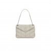 YSL PUFFER MEDIUM CHAIN BAG IN QUILTED LAMBSKIN 5774751EL009207 (35*23*13.5cm)