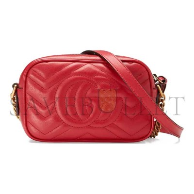 GUCCI GG MARMONT MINI CAMERA BAG 448065 (18*12*6cm) GUCCI GG MARMONT MINI CAMERA BAG 448065 (18*12*6cm)