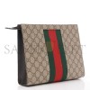 GUCCI SUPREME WEB POUCH 475316 (26*20*6cm)