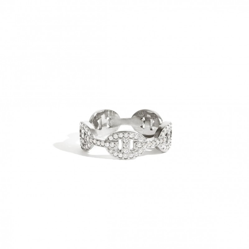 HERMÈS PIG NOSE FARANDOLE RING 