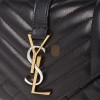YSL ENVELOPE SMALL IN MIX MATELASSÉ QUILTED LEATHER 600195AABZO1025 (21*13*6cm)