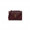 YSL ENVELOPE MEDIUM IN QUILTED GRAIN DE POUDRE EMBOSSED LEATHER 600185BOW916475 (24*17.5*6cm)