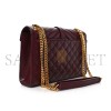 YSL ENVELOPE MEDIUM IN QUILTED GRAIN DE POUDRE EMBOSSED LEATHER 600185BOW916475 (24*17.5*6cm)