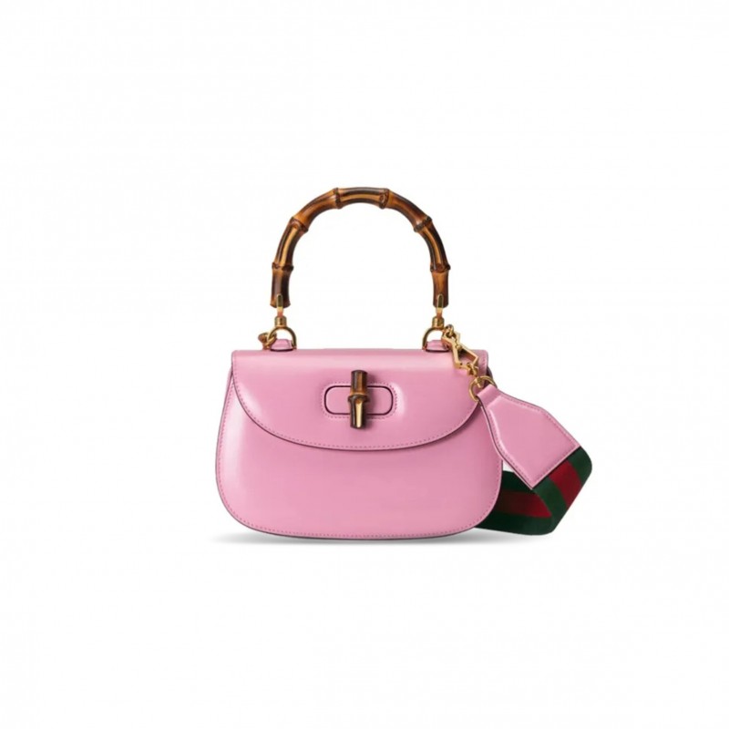 GUCCI BAMBOO 1947 SMALL BAG 675797 (21*15*7cm)