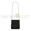 YSL CASSANDRE PHONE HOLDER IN SHINY CROCODILE-EMBOSSED LEATHER 635095DND1J1000 (18*11*2.5cm)
