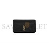 YSL CASSANDRE PHONE HOLDER IN SHINY CROCODILE-EMBOSSED LEATHER 635095DND1J1000 (18*11*2.5cm)