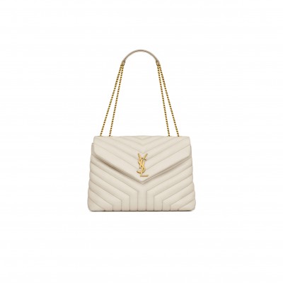 YSL LOULOU MEDIUM IN QUILTED LEATHER 574946DV7279207 (32*22*12cm)
