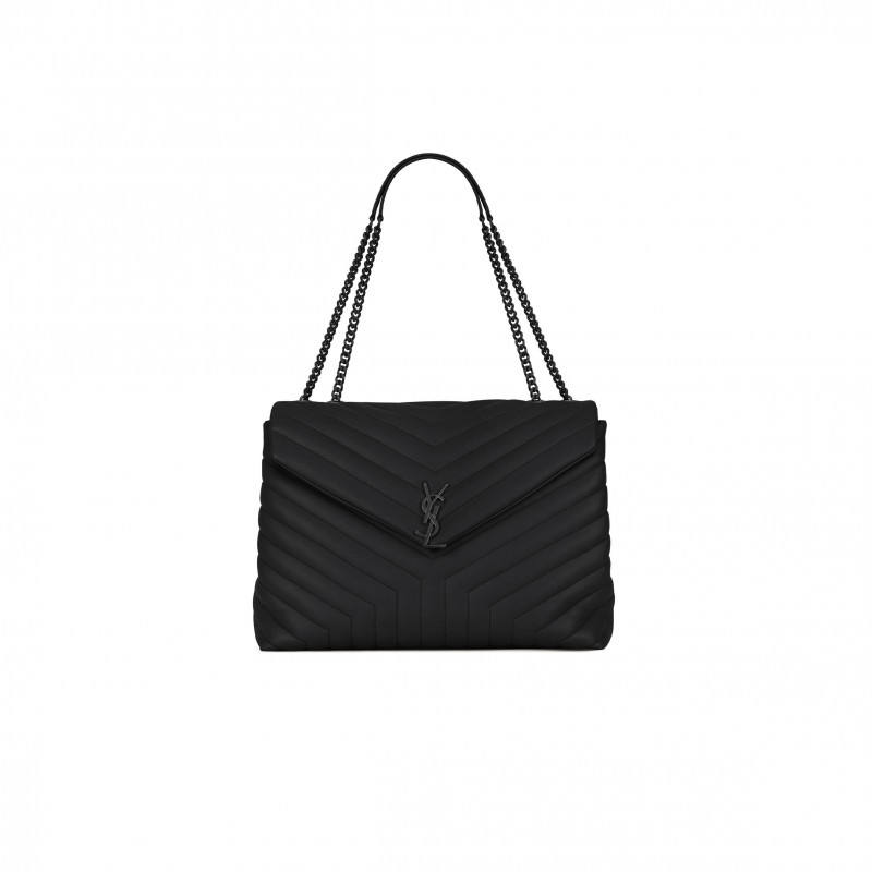 YSL LOULOU LARGE IN QUILTED LEATHER 574947DV7281000 (38*27*14cm)