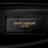 YSL GABY SATCHEL IN CROCODILE-EMBOSSED LACQUERED LEATHER AND LAMBSKIN 695724DZEUW1000 (26*18*5cm)