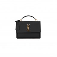 YSL SUNSET TOP HANDLE IN SMOOTH LEATHER 634723D420W1000 (25*18*5cm)