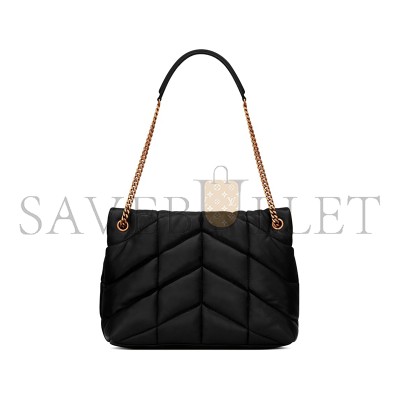 YSL PUFFER MEDIUM IN NAPPA LEATHER 5774751EL071000 (35*23*13.5cm) YSL PUFFER MEDIUM IN NAPPA LEATHER 5774751EL071000 (35*23*13.5cm)