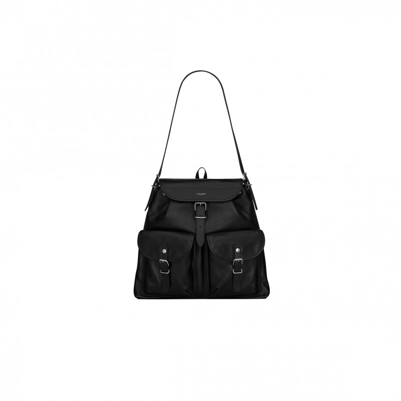 YSL SHOULDER BAG IN SMOOTH LEATHER 737952AABZH1000 (36*33*4cm)