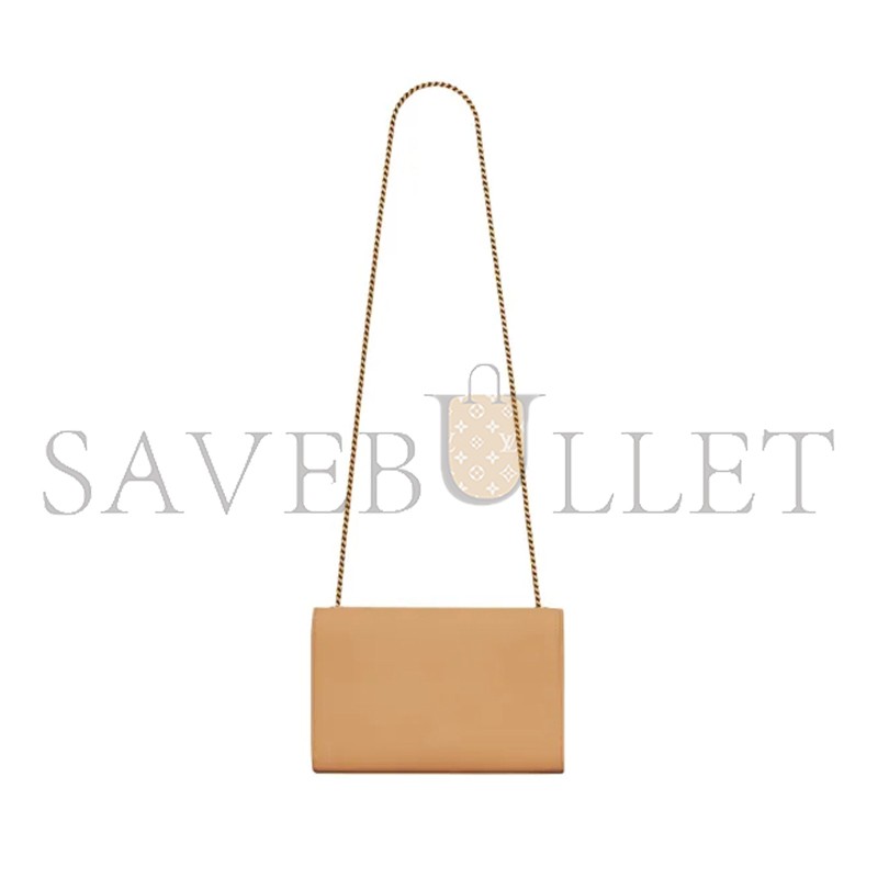YSL KATE MEDIUM IN GRAIN DE POUDRE EMBOSSED LEATHER 364021BOW0W7019 (24*14.5*5.5cm)