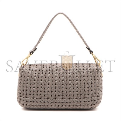 FENDI BAGUETTE LEATHER LIGHT BLUE (27*15*6cm) FENDI BAGUETTE LEATHER LIGHT BLUE (27*15*6cm)