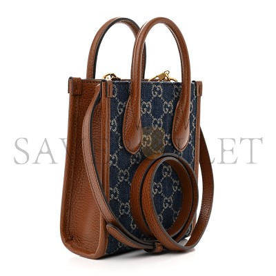 GUCCI MINI TOTE BAG WITH INTERLOCKING&G 671623 (20*16*7cm)