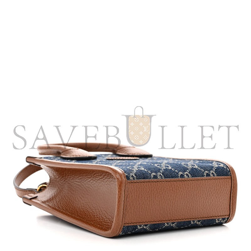 GUCCI MINI TOTE BAG WITH INTERLOCKING&G 671623 (20*16*7cm)