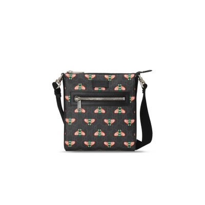 GUCCI BESTIARY MESSENGER BAG WITH BEES 681021 (23.5*21*4.5cm)