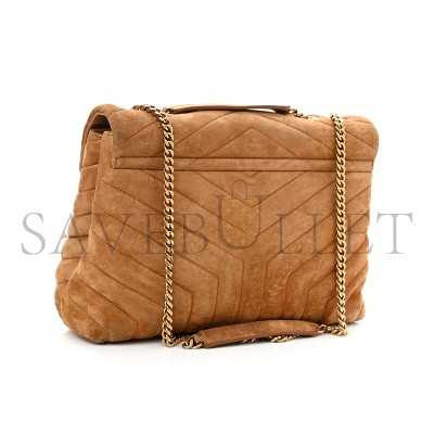YSL LOULOU MEDIUM IN QUILTED SUEDE 5749461U8C77761 (32*22*12cm) YSL LOULOU MEDIUM IN QUILTED SUEDE 5749461U8C77761 (32*22*12cm)