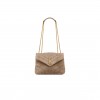 YSL LOULOU SMALL IN QUILTED SUEDE 4946991U8612346 (23*17*9cm)