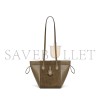 FENDI ORIGAMI MINI LEATHER GREEN 8BS083AS79F1PPT (19*15*15cm)