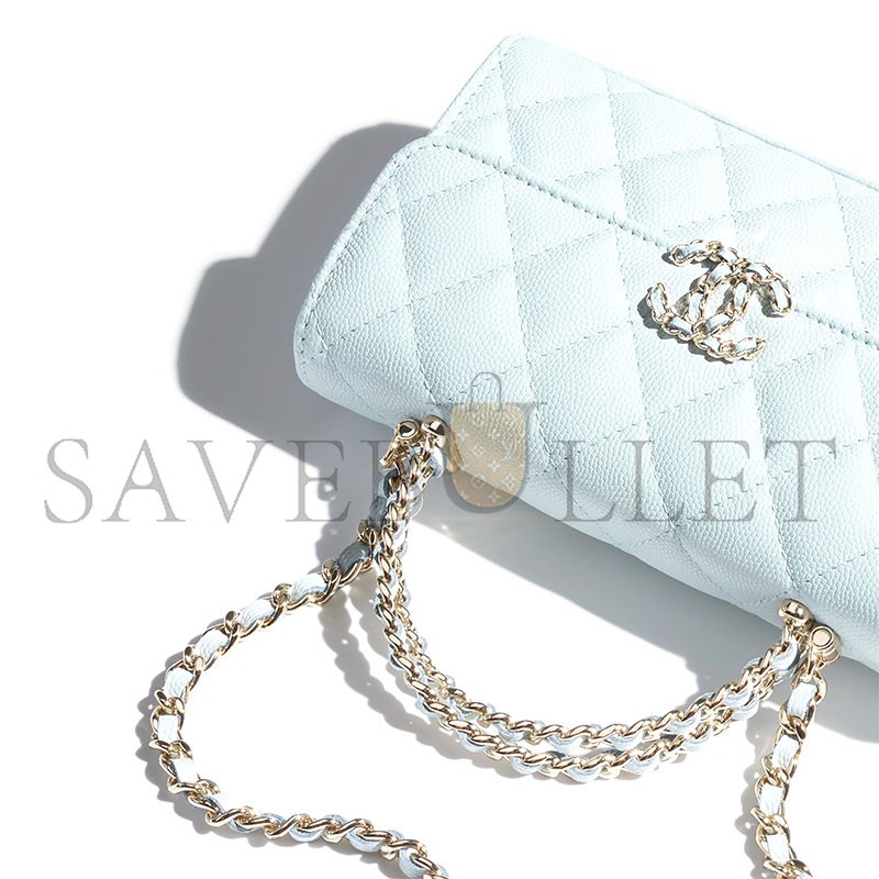 CHANEL FLAP PHONE HOLDER WITH CHAIN AP3238 (18*10*5cm)