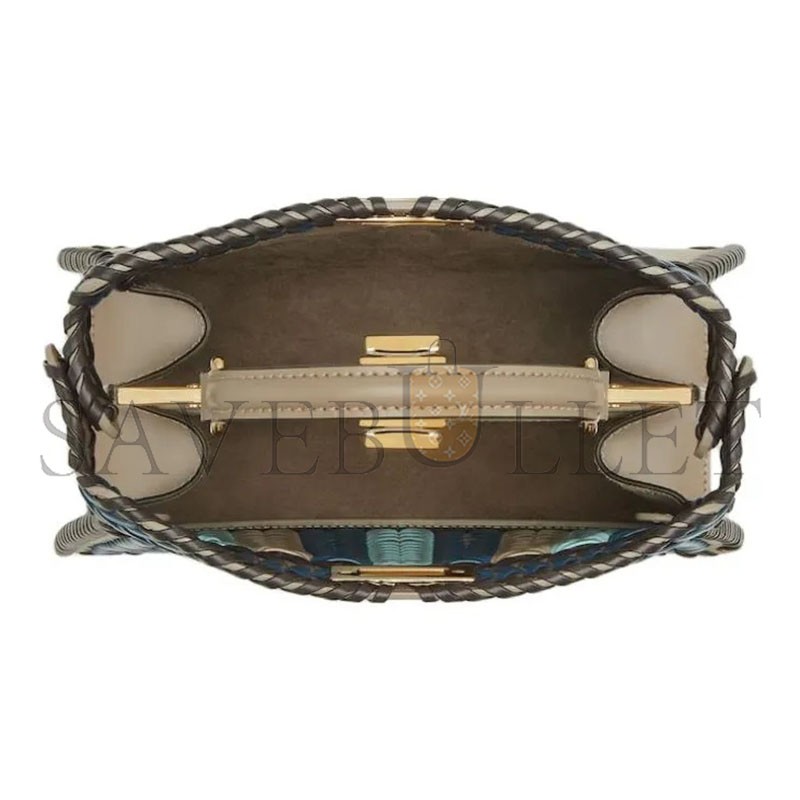 FENDI PEEKABOO ISEEU LEATHER MULTICOLOUR 8BN327AS7EF1PPV (27*20*11cm)