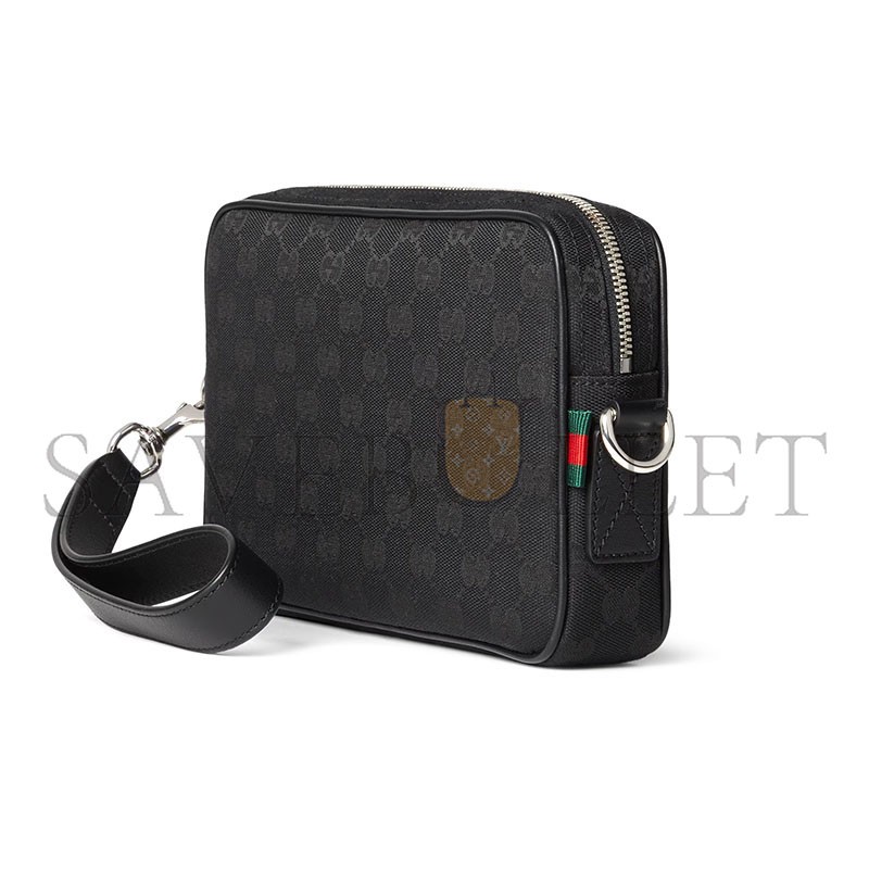 GUCCI GG CANVAS SMALL CROSSBODY BAG ‎834802 (23*15*5cm)