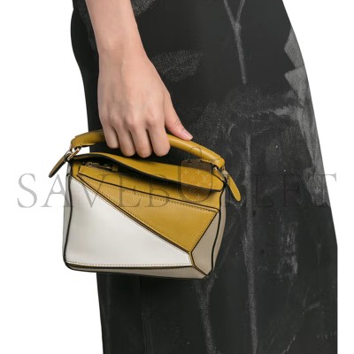 LOEWE MINI PUZZLE BAG IN CLASSIC CALFSKIN A510S21X34-3 (18*12.5*8cm) LOEWE MINI PUZZLE BAG IN CLASSIC CALFSKIN A510S21X34-3 (18*12.5*8cm)