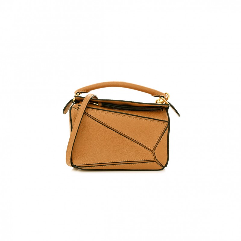LOEWE MINI PUZZLE BAG IN SOFT GRAINED CALFSKIN A510U95X37-3649 (18*12.5*8cm)