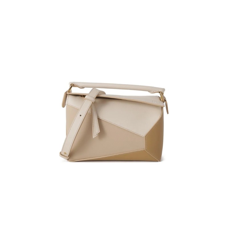 LOEWE SMALL PUZZLE BAG IN CLASSIC CALFSKIN A510P60X38-6049 (24*16.5*10.5cm)