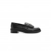 CHANEL LEATHER FLATS IN BLACK G36646 X01000 94305