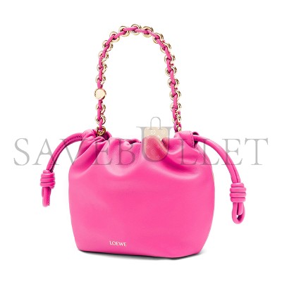 LOEWE MINI FLAMENCO PURSE BAG IN MELLOW NAPPA LAMBSKIN 412342-142 (23*17*5.5cm) LOEWE MINI FLAMENCO PURSE BAG IN MELLOW NAPPA LAMBSKIN 412342-142 (23*17*5.5cm)