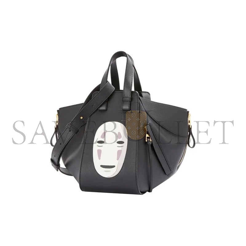 LOEWE X STUDIO GHIBLI HAMMOCK COMPACT BAG IN CLASSIC CALFSKIN A538S35X36-1100 (30*25*13.5cm)