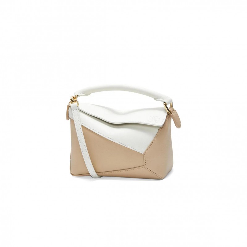 LOEWE MINI PUZZLE BAG IN CLASSIC CALFSKIN A510P88X30-410 (18*12.5*8cm)