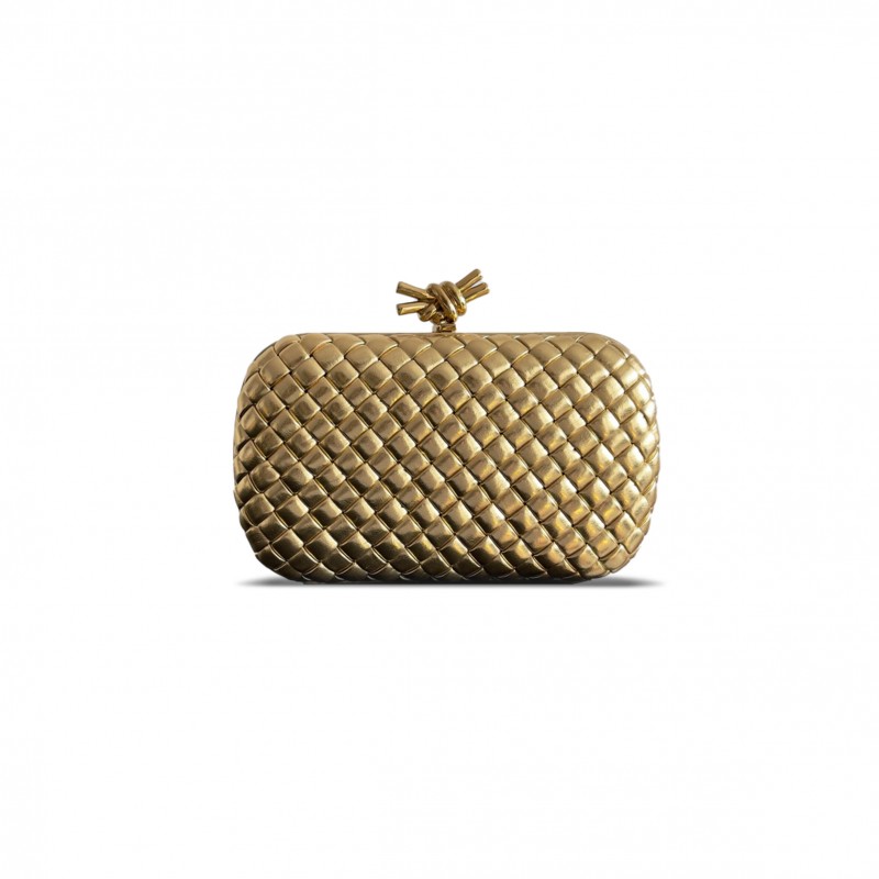 BOTTEGA VENETA KNOT MINAUDIÈRE CLUTCH 717622V2H417100 (20.5*12.5*6cm)