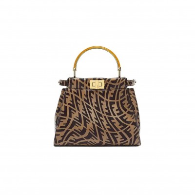 FENDI PEEKABOO ICONIC MINI BAG 8BN244AGKRF1EXS (23*18*7cm)