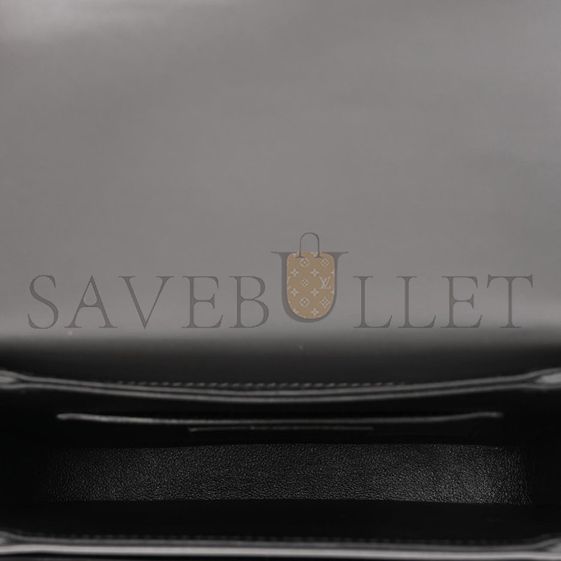 YSL SOLFERINO SMALL SATCHEL IN BOX SAINT LAURENT 6343060SX0W1112 (19*13*5cm)